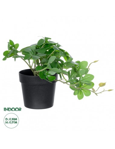 GloboStar® Artificial Garden SCHEFFLERA PLANT 20954 Διακοσμητικό Φυτό Σεφλέρα Φ18 x Υ17cm