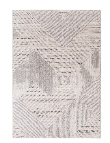 Μοντέρνο Χαλί Solid 618 WHITE  - 160x230