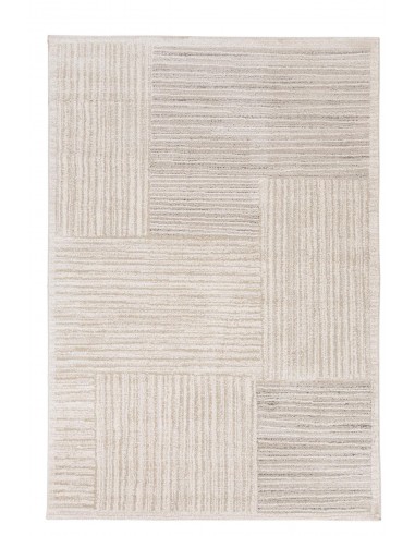Μοντέρνο Χαλί Solid 1760 WHITE  - 160x230