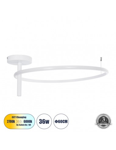 GloboStar® VERONA 61224 Φωτιστικό Οροφής...