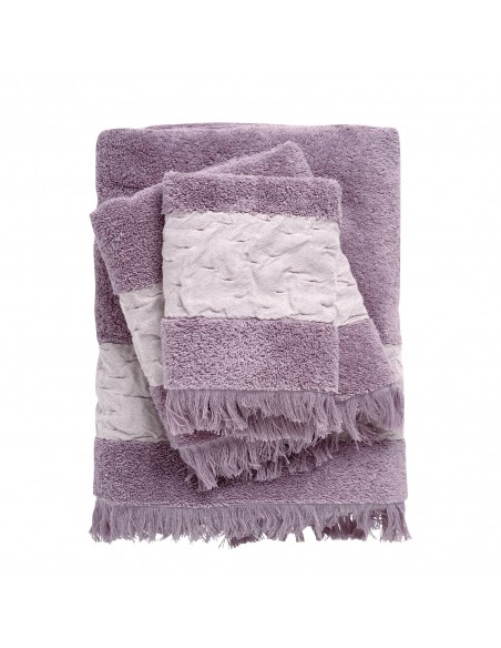 DAS HOME ΣΕΤ ΠΕΤΣΕΤΕΣ 3ΤΕΜΑΧΙΑ DAILY 0744 LILAC