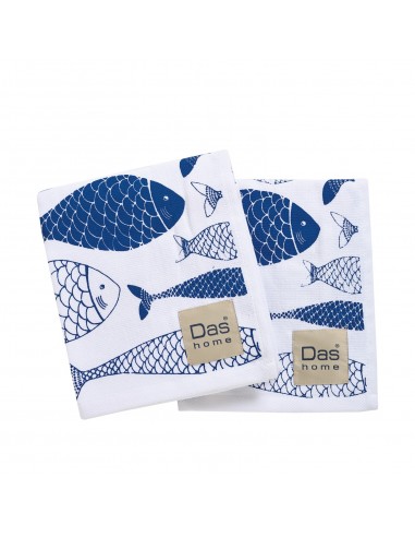 DAS HOME ΣΕΤ ΠΟΤΗΡΟΠΑΝΑ 2ΤΜΧ 40Χ60 0737 BLUE,...