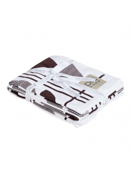 DAS HOME ΣΕΤ ΠΟΤΗΡΟΠΑΝΑ 2ΤΜΧ 40Χ60 0740 GREY, WHITE