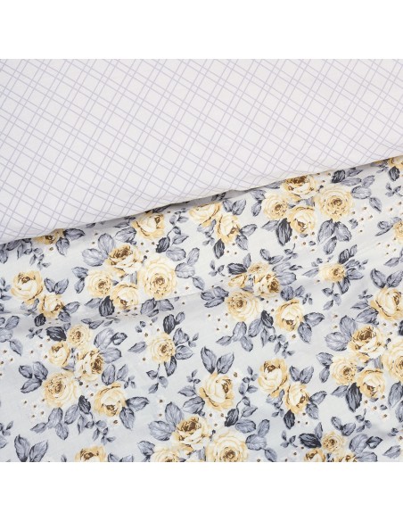 DAS HOME ΣΕΤ ΠΑΠΛΩΜΑΤΟΘΗΚΗ ΜΟΝΗ HAPPY 9650 GREY, IVORY