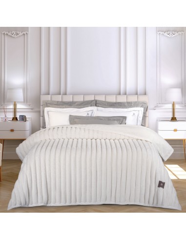 GREENWICH POLO CLUB ΚΟΥΒΕΡΤΑ FAUX FUR ΥΠΕΡΔΙΠΛΗ...