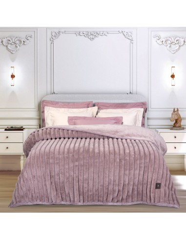 GREENWICH POLO CLUB ΚΟΥΒΕΡΤΑ FAUX FUR ΥΠΕΡΔΙΠΛΗ...