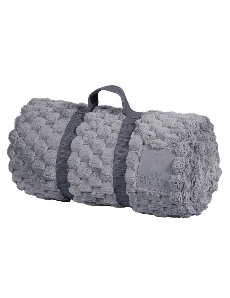 GREENWICH POLO CLUB ΚΟΥΒΕΡΤΑ FLEECE 130Χ170 3476 GREY