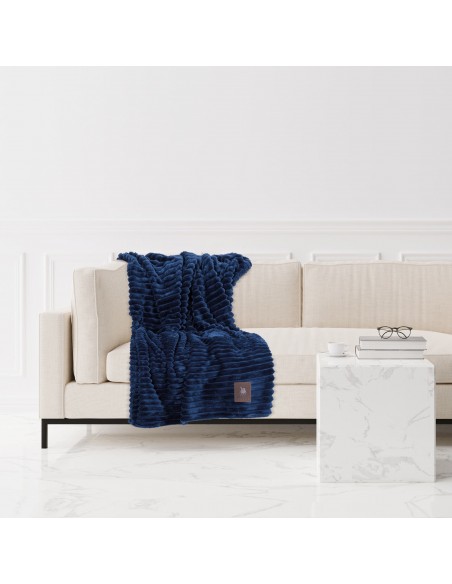 GREENWICH POLO CLUB ΚΟΥΒΕΡΤΑ FLEECE 130Χ170 3487 BLUE