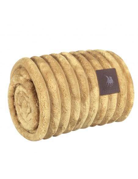 GREENWICH POLO CLUB ΚΟΥΒΕΡΤΑ FLEECE 130Χ170 3488 OCHRE