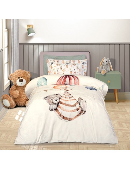 GREENWICH POLO CLUB JUNIOR ΚΟΥΒΕΡΤΑ FLEECE 8850 CREAM, TAUPE, TERACOTTA