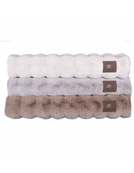 GREENWICH POLO CLUB ΧΑΛΙ 75X200 FAUX FUR 3112 GREY