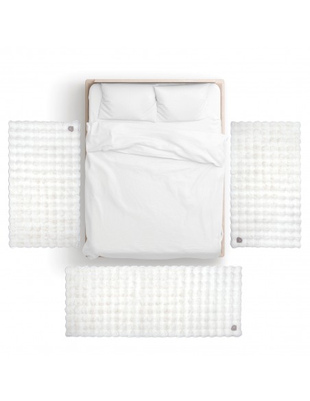 GREENWICH POLO CLUB ΧΑΛΙ 75X140 FAUX FUR 3111 WHITE