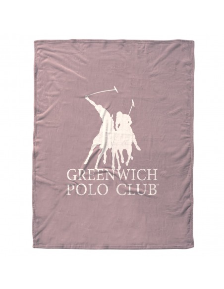 GREENWICH POLO CLUB ΚΟΥΒΕΡΤΑ FLEECE ΥΠΕΡΔΙΠΛH 3491 NUDE