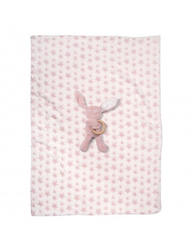 Βρεφική Κουβέρτα Fleece Λίκνου 75x100 Βaby 8845