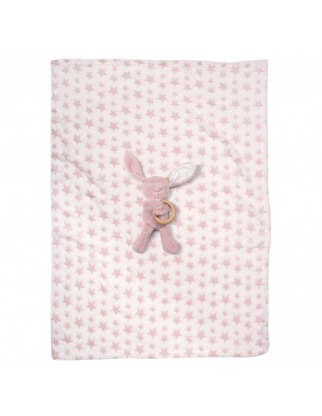 Βρεφική Κουβέρτα Fleece Λίκνου 75x100 Βaby 8845