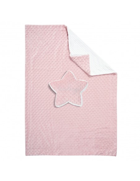 GREENWICH POLO CLUB ΚΟΥΒΕΡΤΑ FLEECE 75X100 ΒΑΒΥ 8847 PINK, WHITE