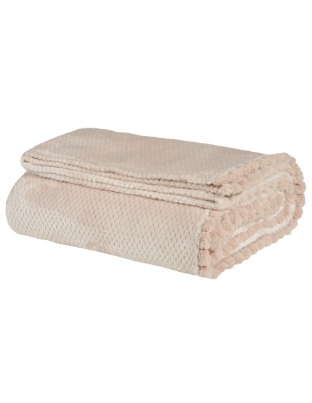 DAS HOME ΚΟΥΒΕΡΤΑ FLEECE 160Χ220 1185 PINK