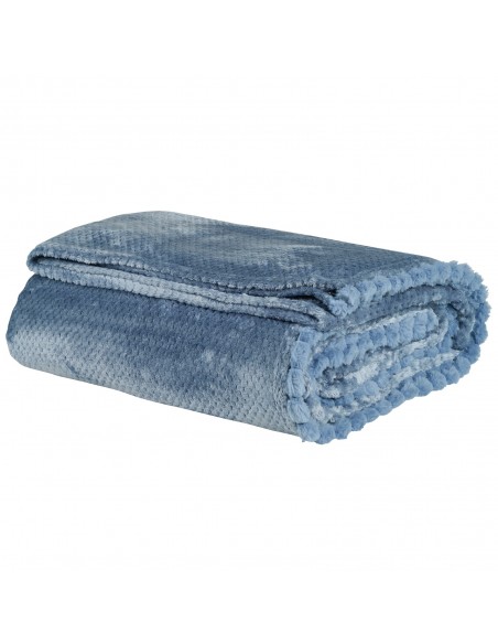 DAS HOME ΚΟΥΒΕΡΤΑ FLEECE 160Χ220 1186 DUSTY BLUE