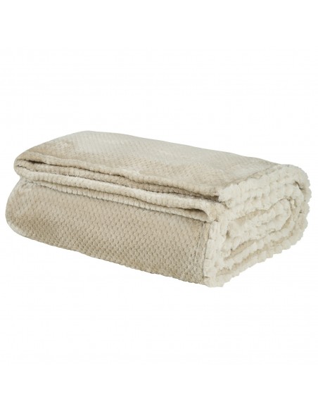 DAS HOME ΚΟΥΒΕΡΤΑ FLEECE 160Χ220 1187 BEIGE
