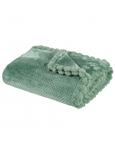DAS HOME ΚΟΥΒΕΡΤΑ FLEECE 130Χ170 1184 DARK MINT
