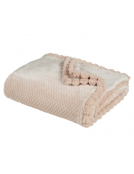 DAS HOME ΚΟΥΒΕΡΤΑ FLEECE 130Χ170 1185 PINK