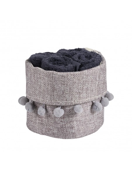 DAS HOME ΣΕΤ ΠΕΤΣΕΤΕΣ 4ΤΕΜΑΧΙΩΝ SOFT 4011 BLACK