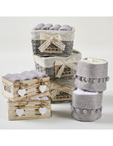 DAS HOME ΣΕΤ ΠΕΤΣΕΤΕΣ 4ΤΕΜΑΧΙΩΝ SOFT 4013 TERACOTTA