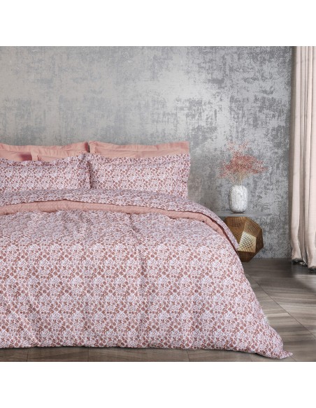 DAS HOME ΣΕΤ ΣΕΝΤΟΝΙΑ ΜΟΝΑ DAILY 3003 NUDE, WHITE