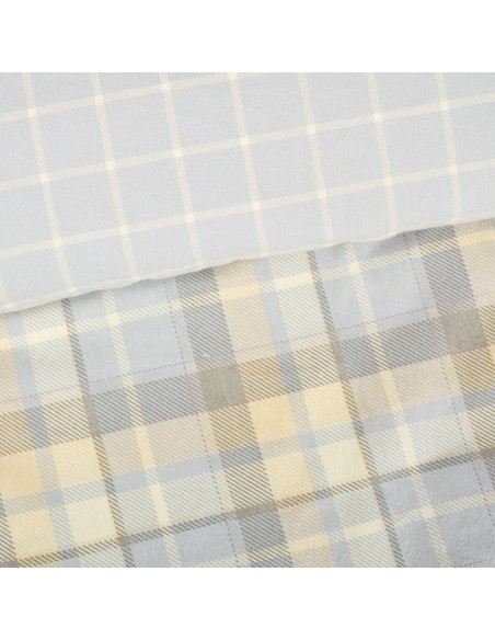 Σετ Σεντόνια Φανελένια Υπέρδιπλα 240x260 Flannel 9639