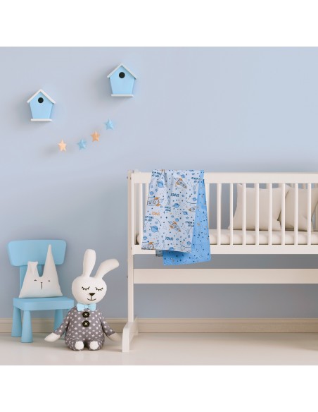 Σετ Σεντόνια Λίκνου 70x120 Fun 4912