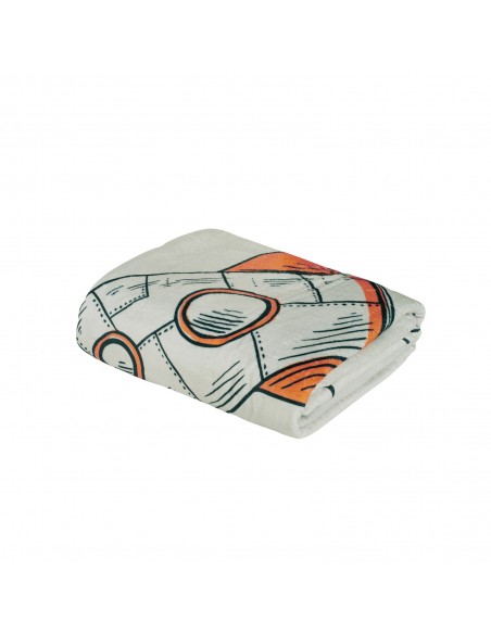 DAS BABY ΚΟΥΒΕΡΤΑ FLEECE 110Χ150 BABY FUN 4912 BLUE, GREY, ORANGE