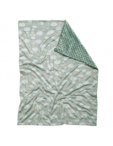 DAS BABY ΚΟΥΒΕΡΤΑ FLEECE 75X100 RELAX 4901 MINT