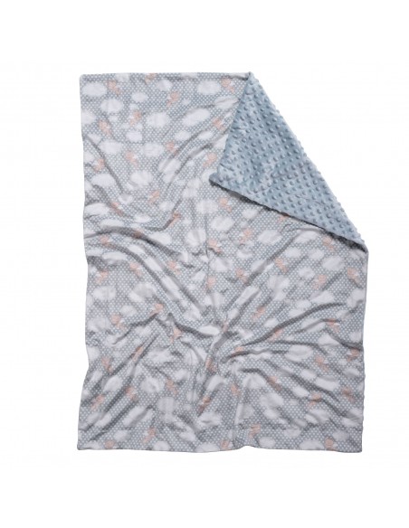 DAS BABY ΚΟΥΒΕΡΤΑ FLEECE 75X100 RELAX 4903 BLUE