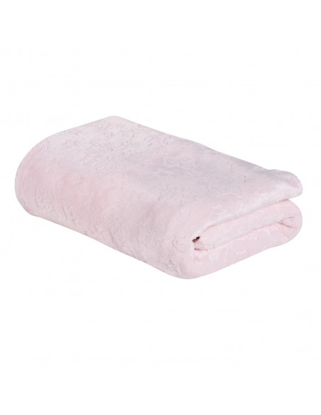 DAS BABY ΚΟΥΒΕΡΤΑ FLEECE 75X100 RELAX 4904 PINK