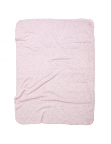DAS BABY ΚΟΥΒΕΡΤΑ FLEECE 75X100 RELAX 4904 PINK