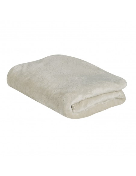 DAS BABY ΚΟΥΒΕΡΤΑ FLEECE 75X100 RELAX 4906 ECRU
