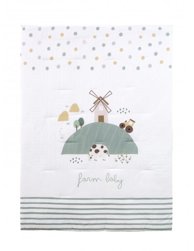 Κουβερλί Κούνιας 100x140 - Farm Baby