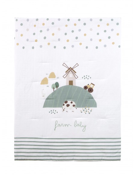 Κουβερλί Κούνιας 100x140 - Farm Baby