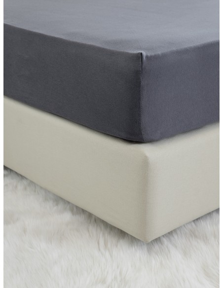 Σεντόνι Jersey Γίγας με Λάστιχο Για Στρώμα 180x200+40 -...