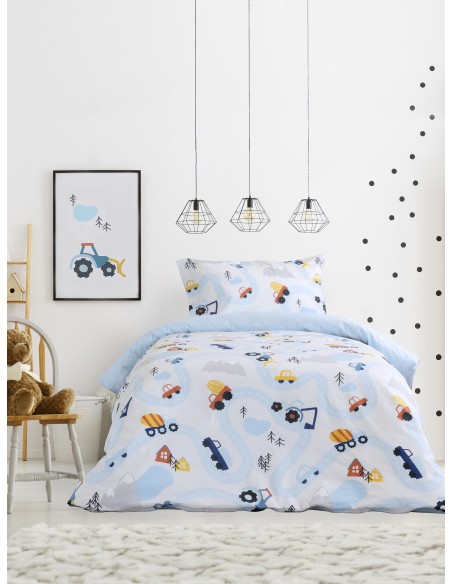 Σετ Σεντόνια Μονά 160x260 - Happy Ride