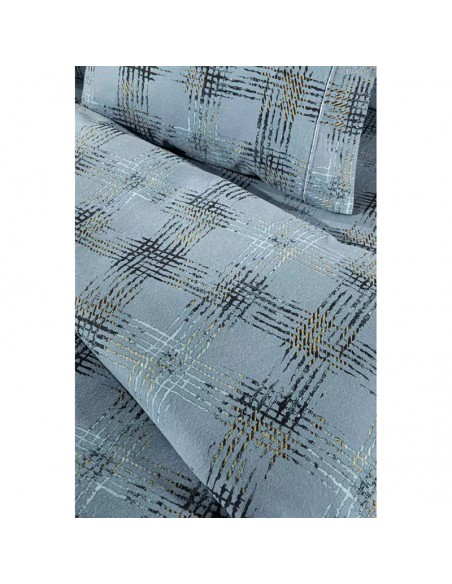 Σετ Σεντόνια Φανελένια Μονά Με Λάστιχο Για Στρώμα... 2