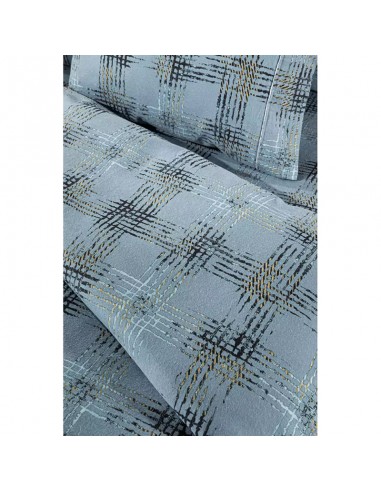 Σετ Σεντόνια Φανελένια Μονά Με Λάστιχο Για...