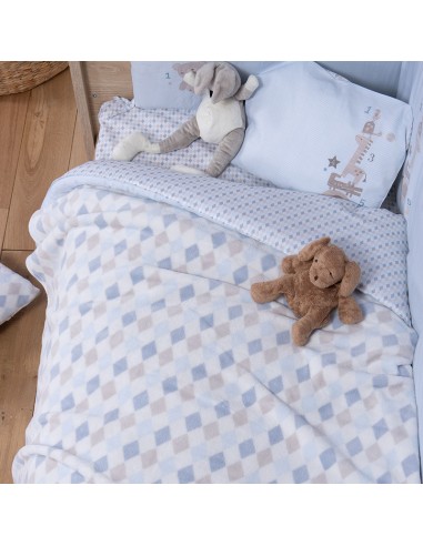 ΚΟΥΒΕΡΤΑ FLEECE ΠΟΛ.SWEET RHOMBUS 110X150 -...
