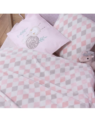 ΚΟΥΒΕΡΤΑ FLEECE ΠΟΛ.SWEET RHOMBUS 110X150 -...