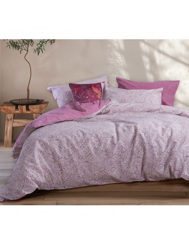 Σετ Σεντόνια King Size Με Λαστιχο Για Στρωμα 180x200+35 Matador Cherry