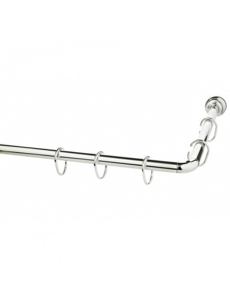 Βραχίονας Μπάνιου Γωνιακός 80x80 Grekon