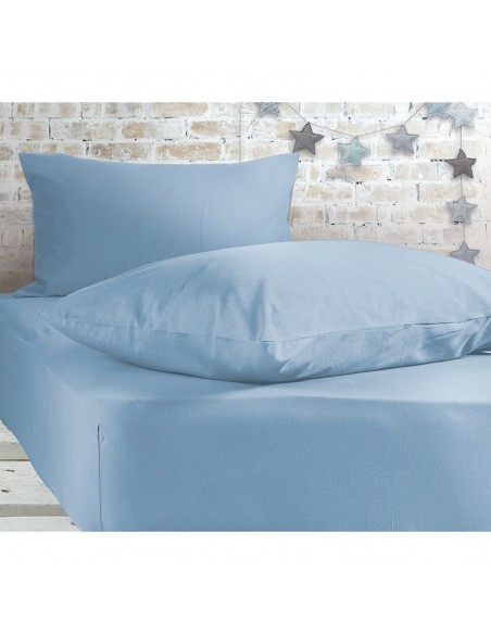 ΣΕΝΤΟΝΙ ΒΑΜΒ.JERSEY 70X140+20 - 70X140+20 - L.BLUE