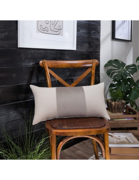 Μαξιλαροθήκη Linus 07 - 30x60cm με γέμιση 2