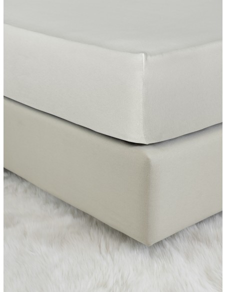 Σεντόνι Jersey Ημίδιπλο με Λάστιχο Για Στρώμα 120x200+40...