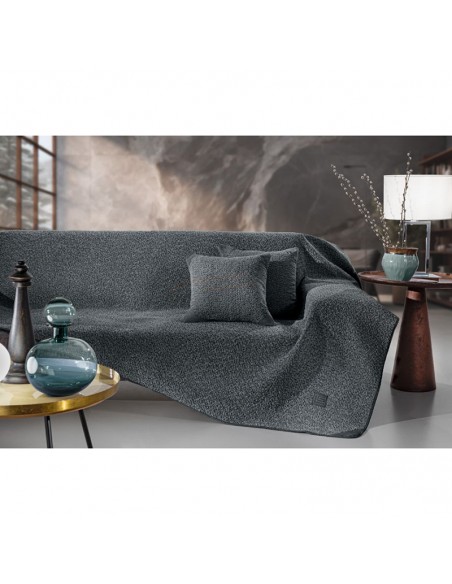 Σετ Ριχτάρια Αντιολισθητικά 2τμχ Guy Laroche Lama Anthracite 2